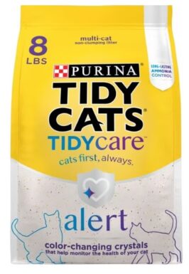 TIDY CATS Tidy Care Alert Unscented Non-Clumping Cat Litter