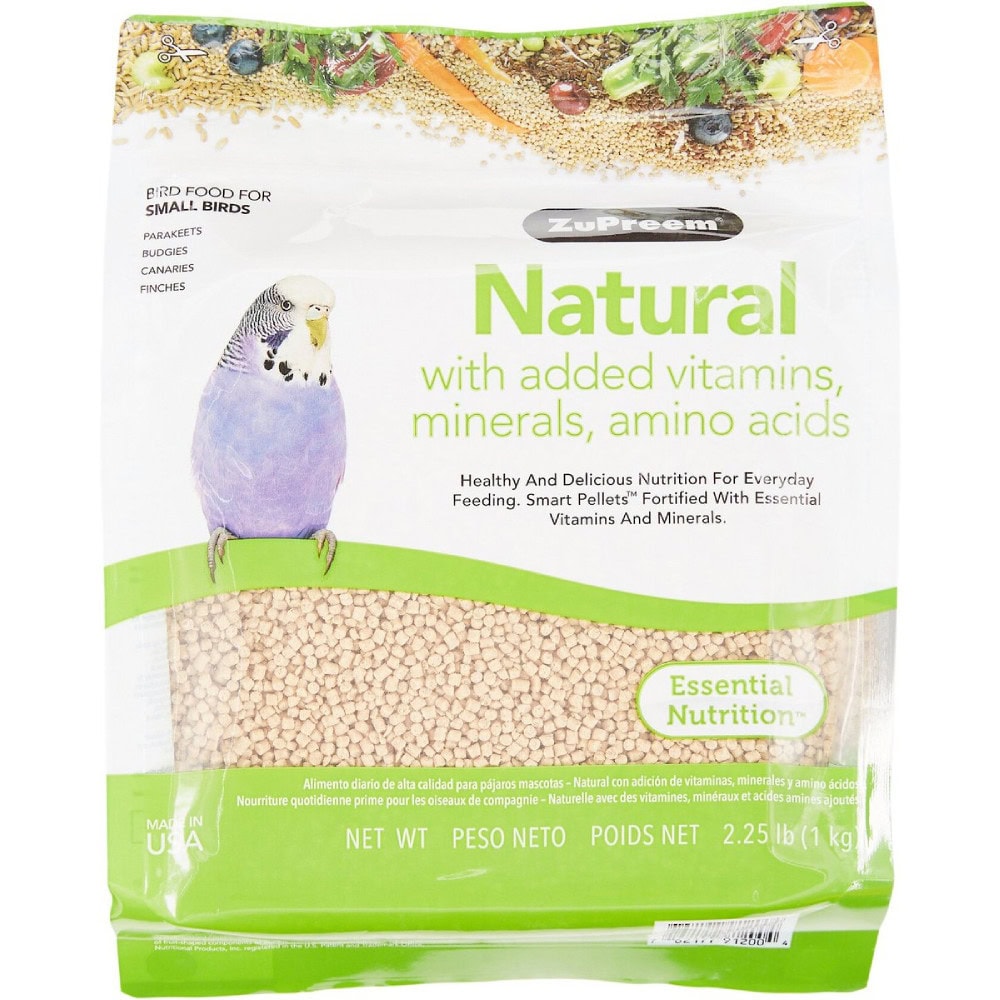 ZuPreem Natural Daily Small Bird Food