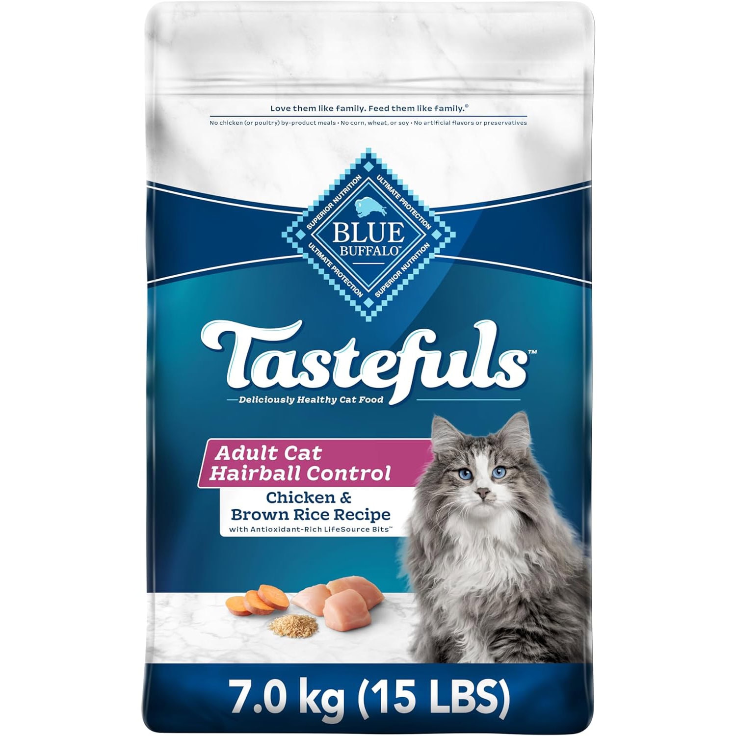 Blue Buffalo Indoor Hairball Control Dry Cat Food