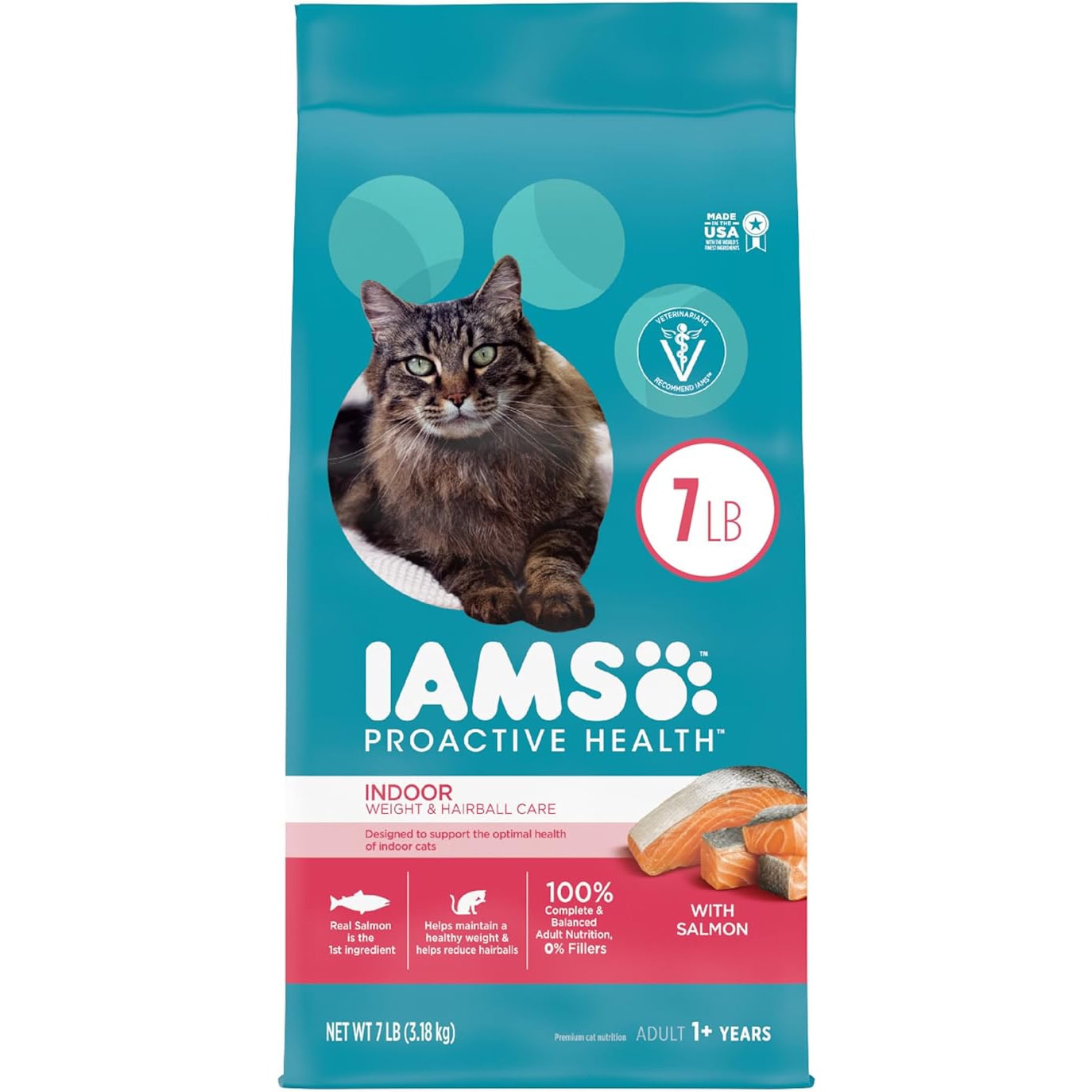 IAMS Proactive Health Indoor Weight & Hairball Care Dry Cat Food