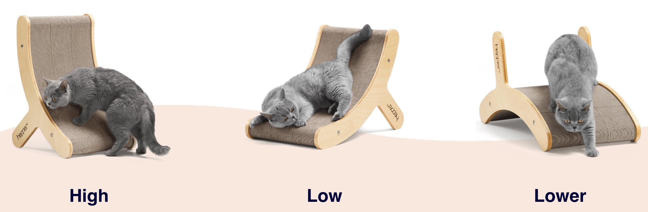 hepper hi lo lower positions